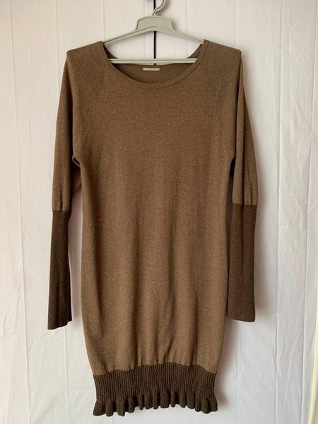 Women Intimissimi Dress Brown Cotton M