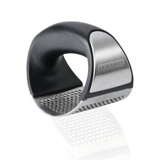 Leifheit Knobi King, garlic press, stainless steel garlic cutter, dishwasher-saf