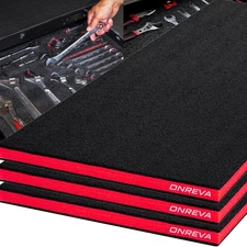 Tool Box Foam 48X24X1 Inch 3Pack, Foam Inserts for Cases, Polyethylene Storage S