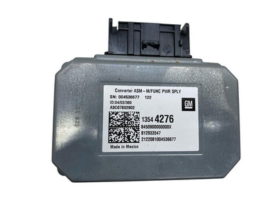 2022 GMC YUKON MULTIFUNCTION POWER SUPPLY CONVERTER CONTROL MODULE UNIT 13544276