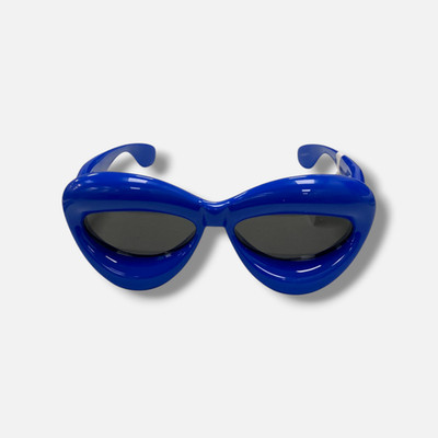 Loewe Unisex LW40097I Blue Cat Eye Sunglasses 55-16-145