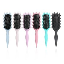 Curling Hair Brush, 6 Pastel Colors