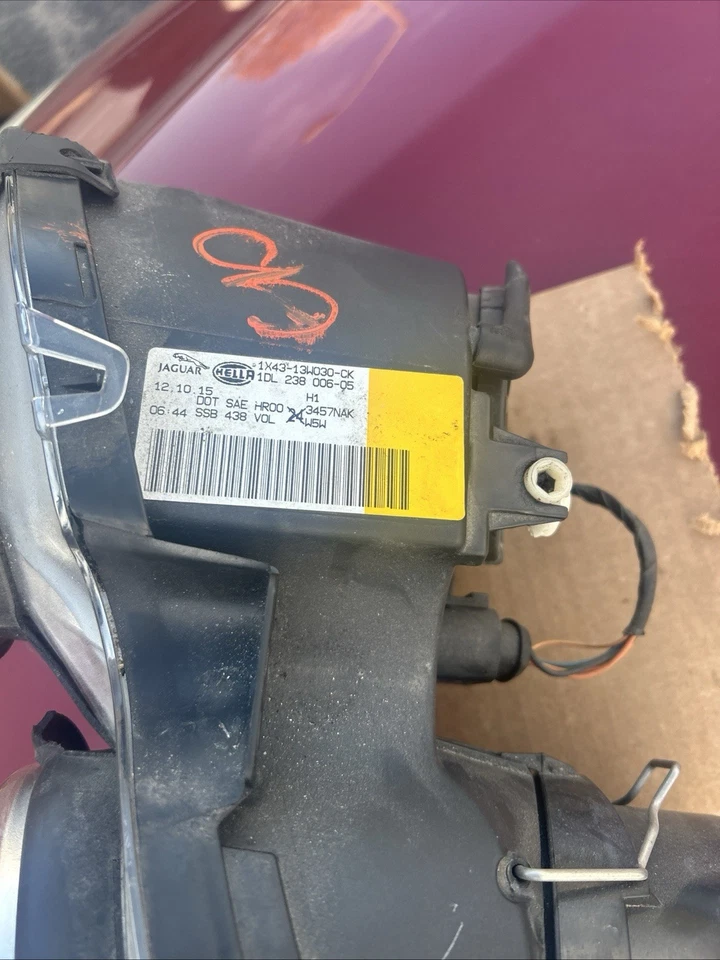 2002 - 2008 捷豹 X 型左驱动灯卤素原始设备制造商 1X43-13W030-CK — 第 2/4 张图片