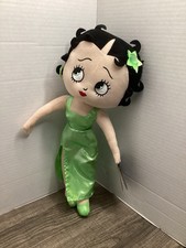 NWT Betty Boop Green Dress 14  Plush Doll KELLYTOY 2016