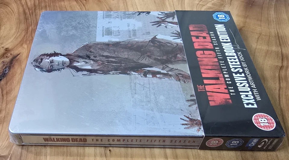 The Walking Dead Season 5 Fifth Blu-ray Steelbook (Zavvi) [UK] - JOCK - Carol Foto 3 de 4