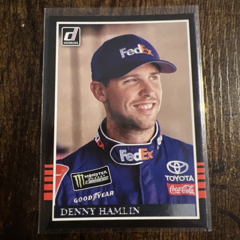 NASCAR Card Lot. 11 Cards Total. Hamlin, Earnhardt Jr, Petty, Jimmy J. & More!