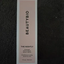 BEAUTYBIO The Nightly OVERNIGHT RETINOL REPAIR SERUM 1 oz NIB (266)