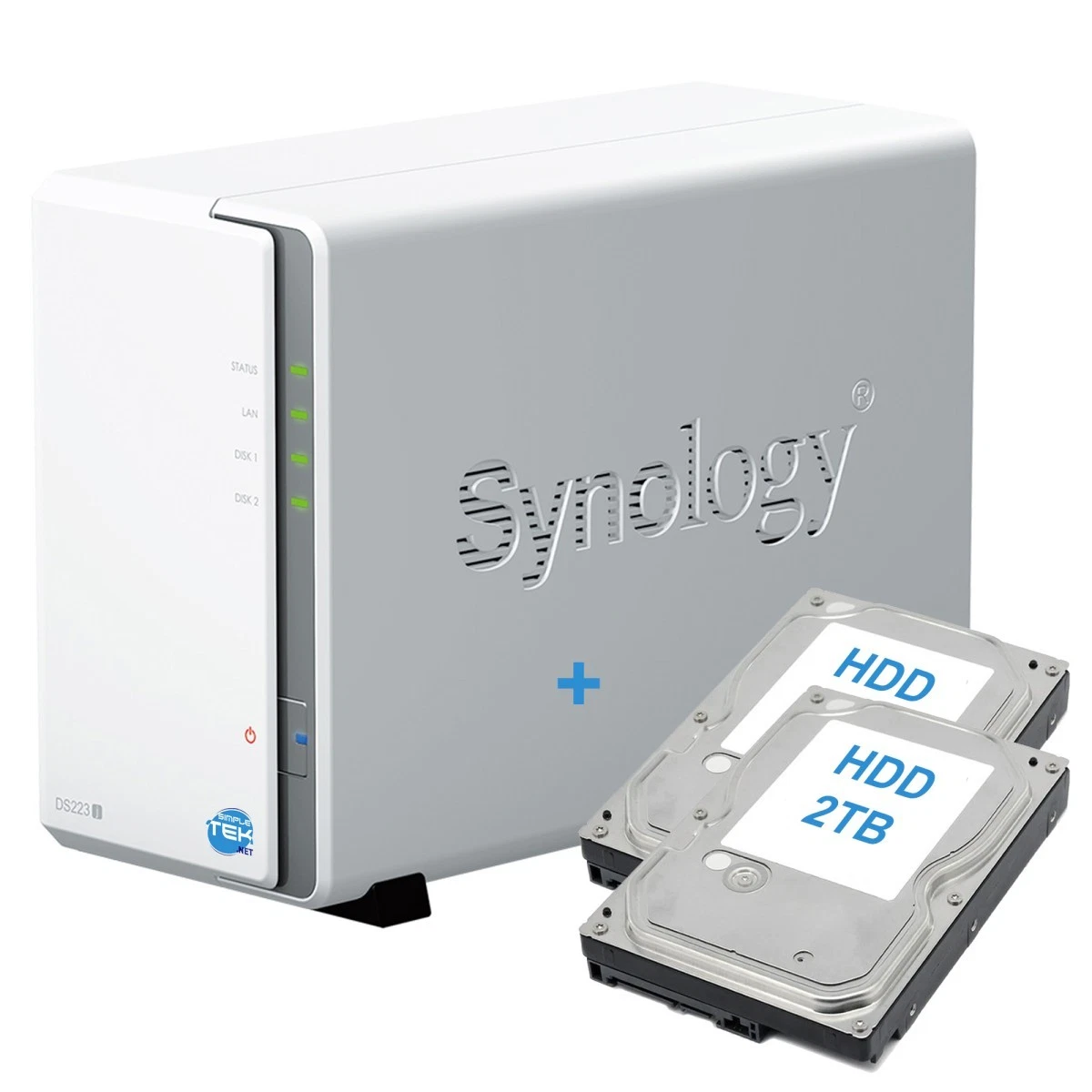 Synology シノロジー Disk Station NAS HDD 2TB DS120j Synology