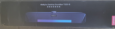 Lenovo Thinkplus Desktop Soundbar TS33-B Multi Device Docking Station 135W Black