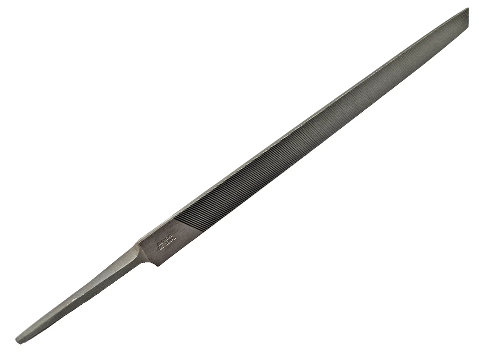 10" Triangular File 16147N Nicholson Bastard Double Cut Three Square 3 Square - Image 2 of 4