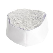 Chef Hat Mesh medium White Chef Hats New Cook Hat Unisex Chef Cap