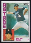 1984 Topps #470 Nolan Ryan NM baseball card HOF