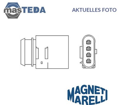 466016355034 LAMBDASONDE LAMDASONDE POST-CATALYST MAGNETI MARELLI NEU