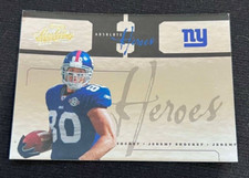JEREMY SHOCKEY Giants 2005 Playoff Absolute Memorabilia Heroes Gold #102/150