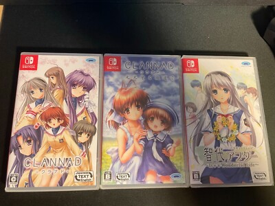 CLANNAD Switch 3本セット CLANNAD NINTENDO SWITCH Tomoyo After Hikari Mimamoru Sakamichi de