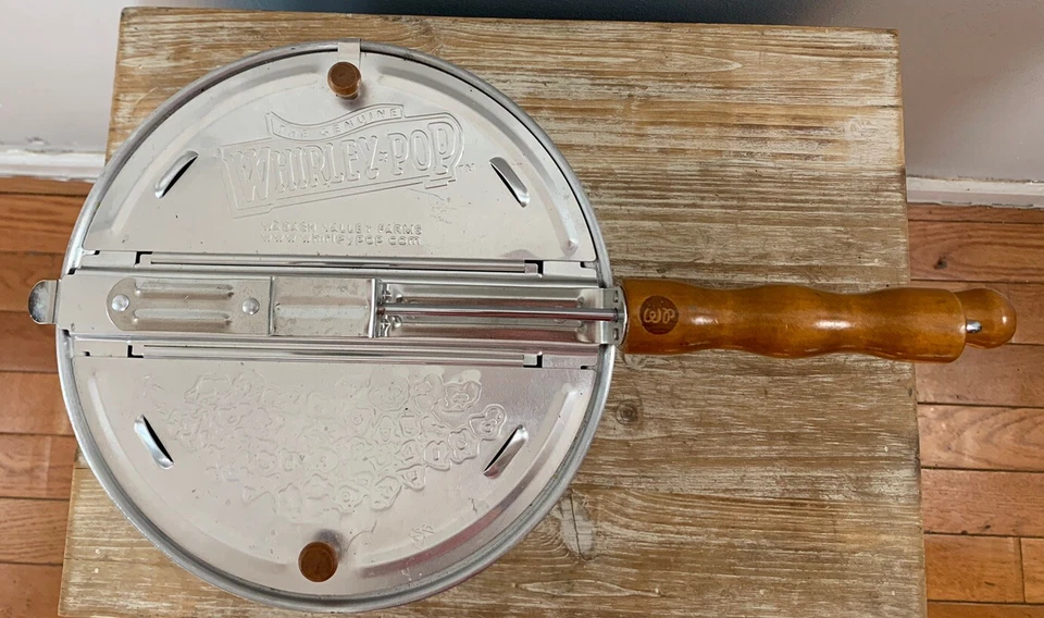 Wabash Whirley Pop Aluminum Stovetop Popcorn Popper - Imagem 2 de 2