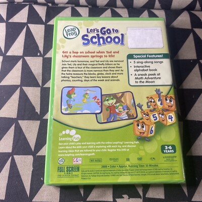 Leapfrog: Lets Go To School - DVD | eBay