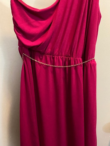 Neu mit Etikett Spense Petite figurbetontes Damenkleid Größe 12P ärmellos gerafft eine Schulter - Bild 10 von 14