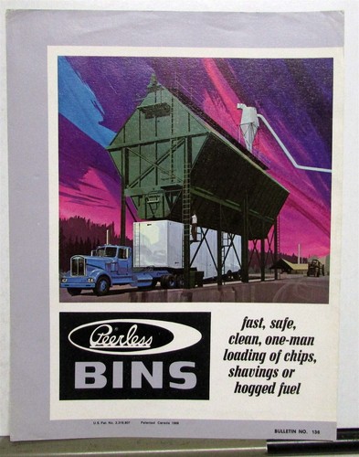 1968 Peerless Storage Bins Agricultural Sales Folder | eBay