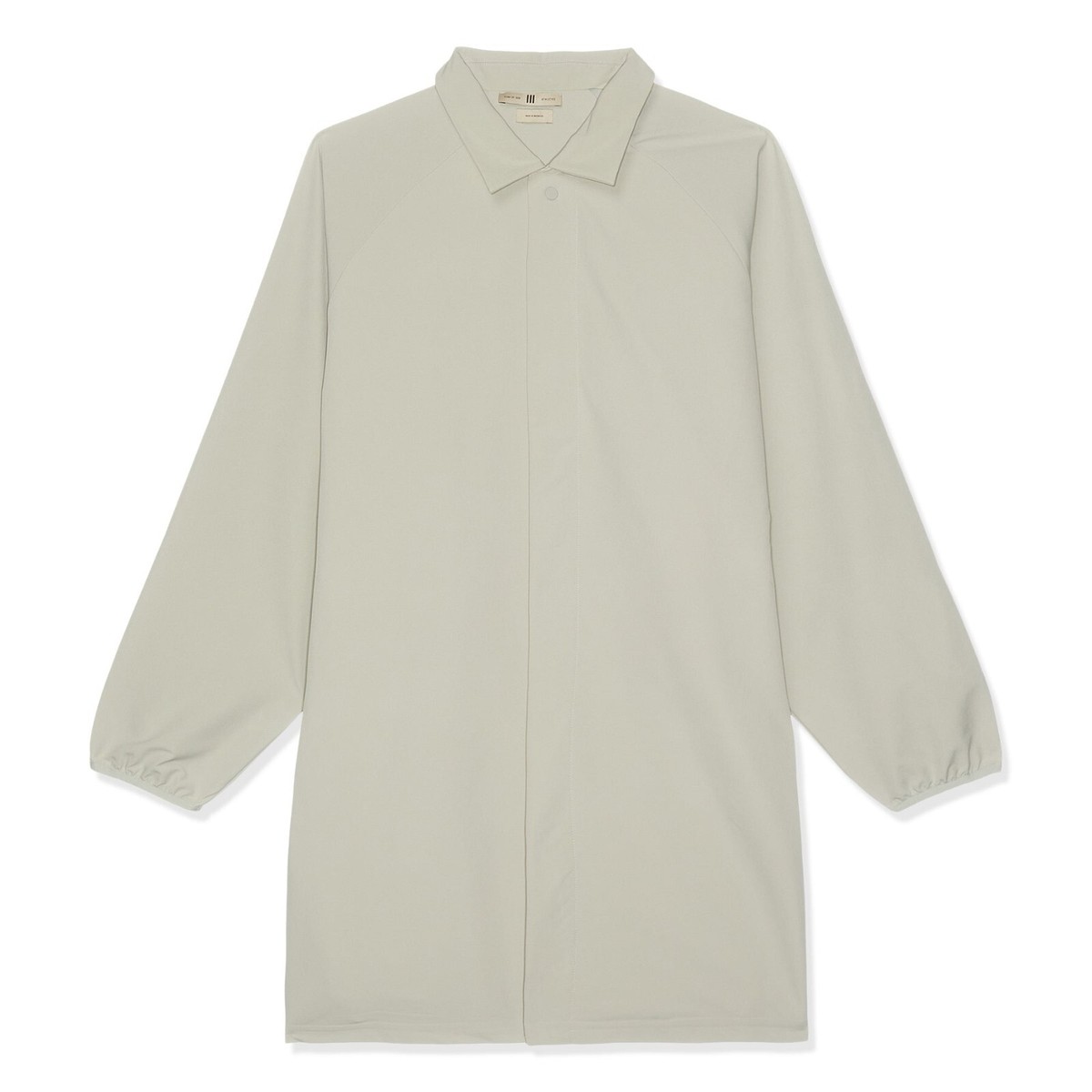 Fear Of God X adidas Trench Jacket Oversized Collar Long