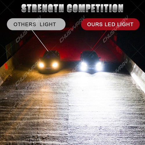 For GMC Yukon SLT 2000-2005 2006 Combo 6x Front LED Headlights 880 Fog Bulbs Kit - Picture 3 of 12