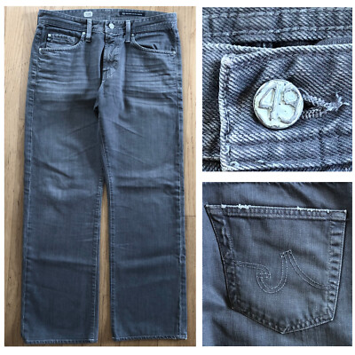 AG THE PROTEGE STRAIGHT LEG Men's Low Rise Stone Wash Denim Jeans