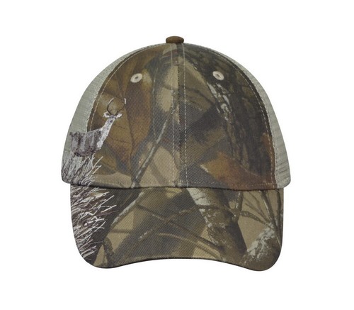 Camo Mesh Hat Realtree Hardwoods Hunting Teen Baseball Adjustable Cap Men Women - Picture 3 of 8
