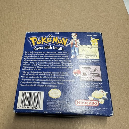 Pokemon Blue (Nintendo Game Boy 1998) Authentic Tested - Picture 6 of 19