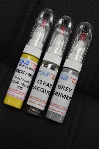 MINI LIQUID YELLOW 902 CAR PAINT TOUCH UP PEN MINI COOPER S COUNTRYMAN CLUBMAN S - Picture 4 of 4