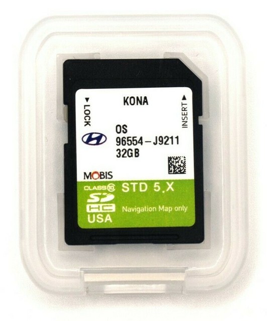 New OEM Hyundai Kona 2019 SD Navigation Map Card 96554J9211 eBay