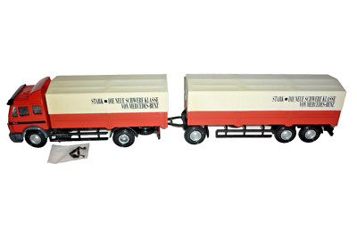 NZG Metallmodell LKW 314 Mercedes Benz 1831 Hängerzug 1:43