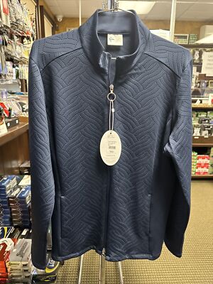 Greg Norman Ladies Jacket G2S21J461 Navy Womens Essentials