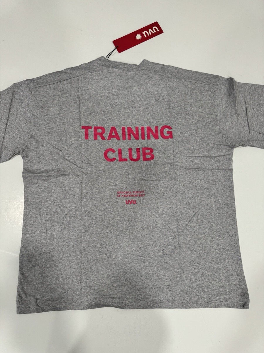 uvu club training club t-shirt Tシャツグレー