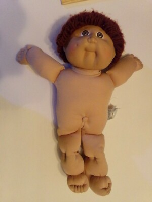 CABBAGE PATCH KIDS DOLL coleco RED BROWN HAIR  0011133
