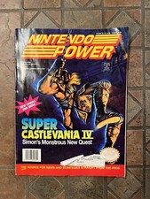 NINTENDO POWER Issue 32 -Super Castlevania IV January 1992 with Poster magazine
