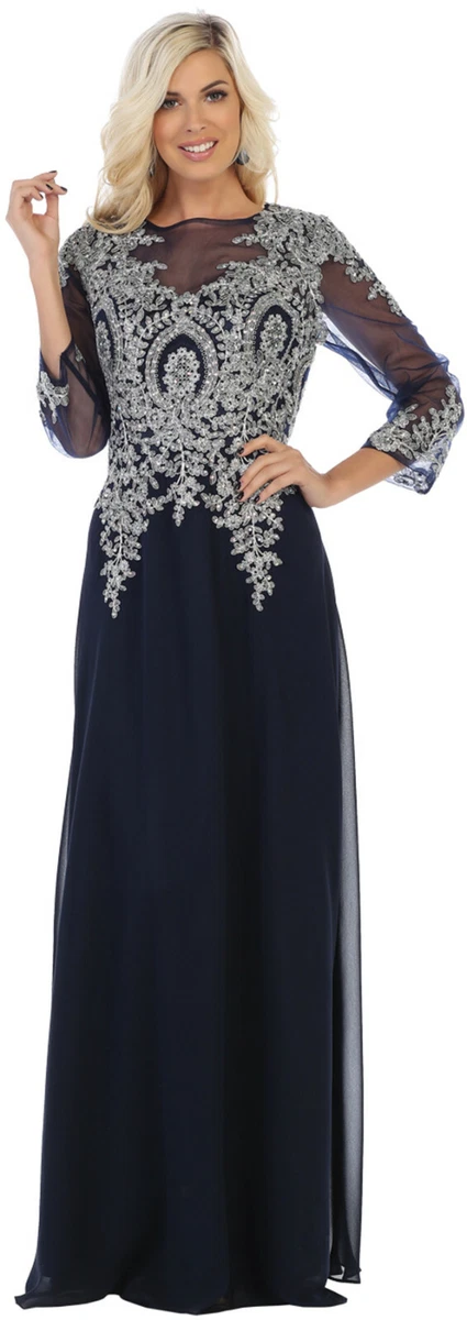 Grey top church dresses