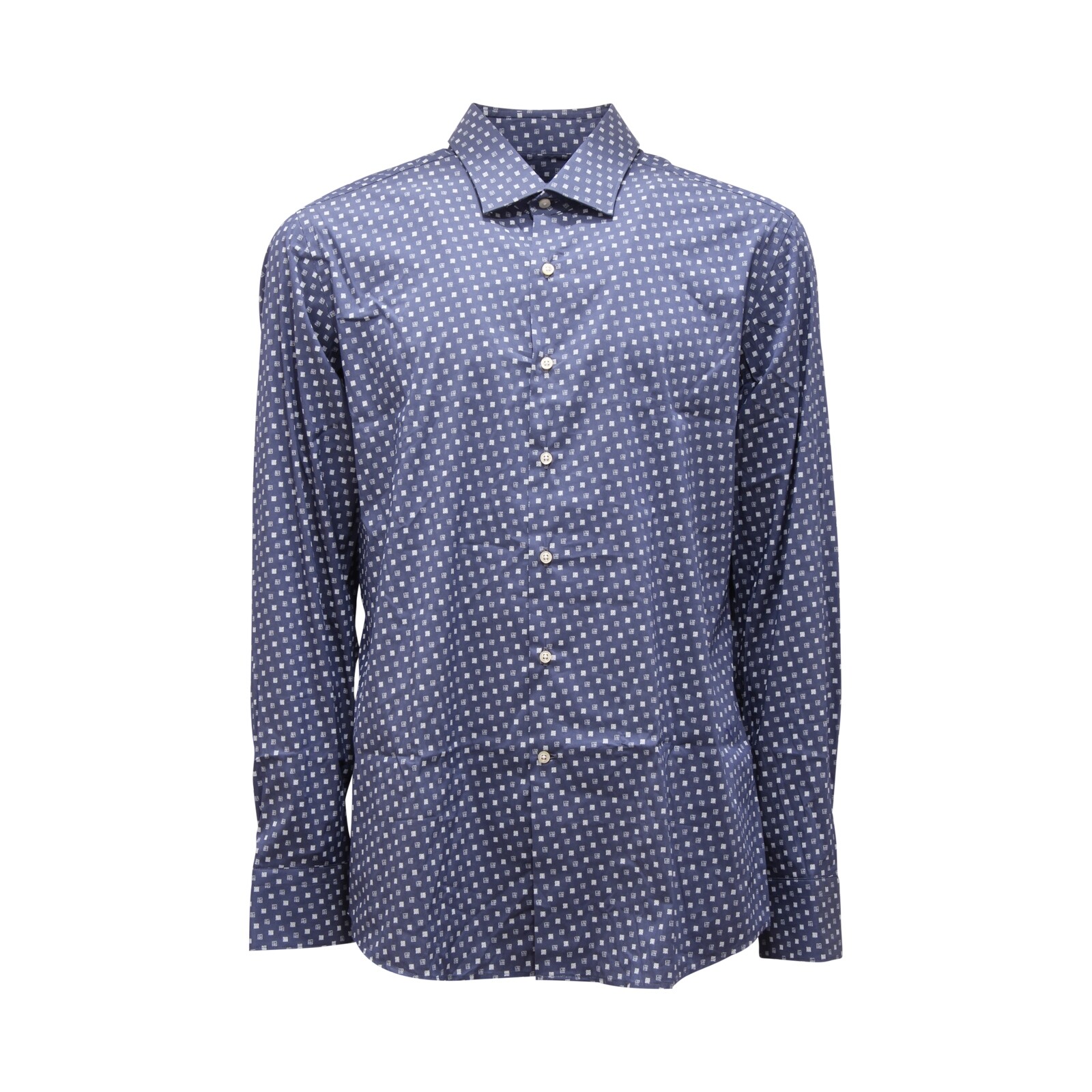 3978AR рубашка camicia uomo STRETCH 2 YOU man синяя