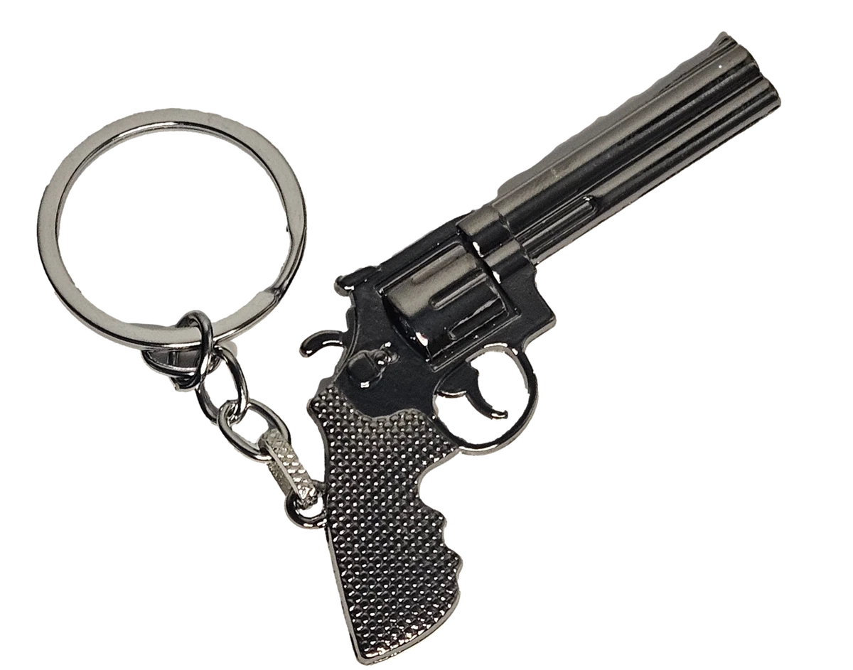 S&W Revolver drum mag Keyring in solid metal S&W Revolver drum mag Keyring in solid metal