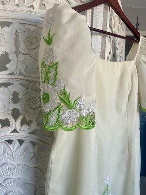 filipiniana dress green Jonas Alampay | Tygie main image 1