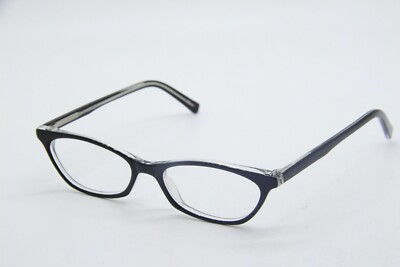 NEW METRIX EYEWEAR DEE DEE BIRD BC BLACK CLEAR AUTHENTIC FRAMES EYEGLASSES 50-17
