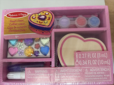 Melissa  Doug. Heart Chest. Painting Kit. NEW