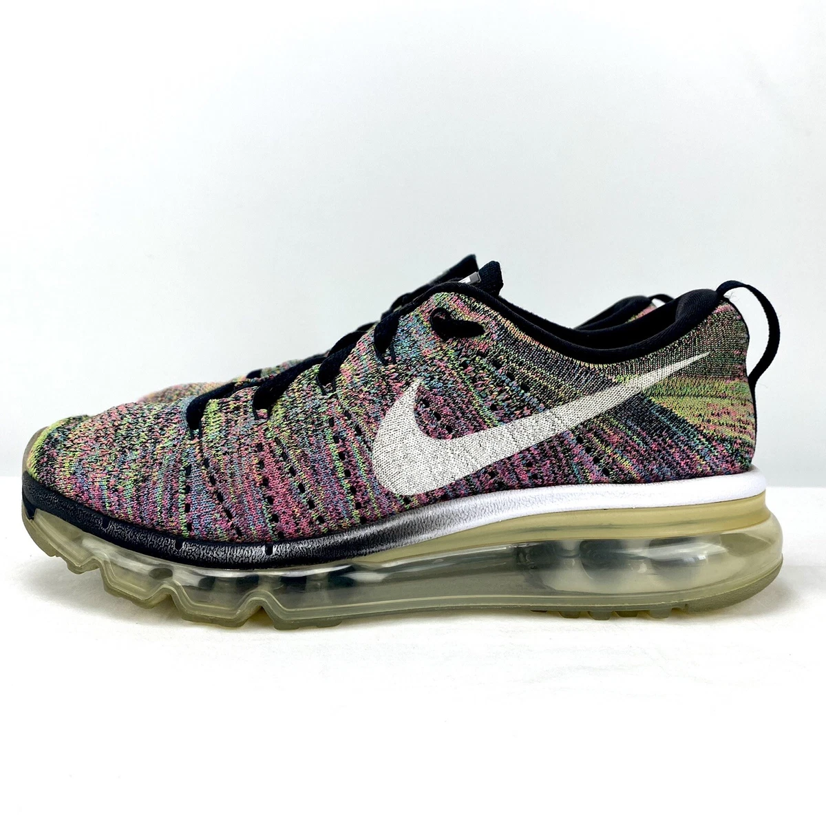 Nike Flyknit Air Max Running Shoes Women&#039;s 6 Multicolor [620659-004] | eBay