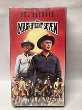 The Magnificent Seven VHS Video Tape New - Sealed Yul Brynner Steve McQueen