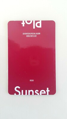 Seventeen Special Album Director's Cut Official Photocard +