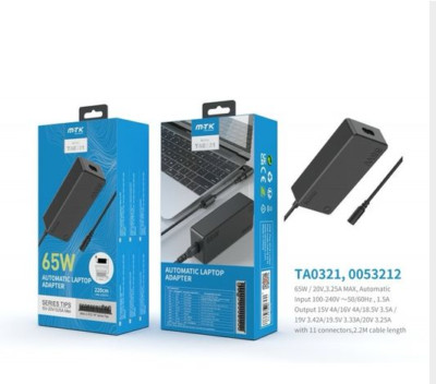 90W (MTK TA0323) Automatischer Universal Laptop Ladeadapter - PFC 11 Stück M Serie