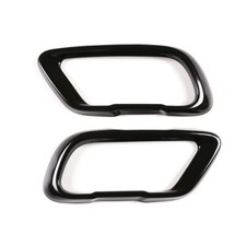 For BMW X5 G05 X6 G06 X7 G07 2019-2025 Stainless Steel Tail Exhaust Trim Cover