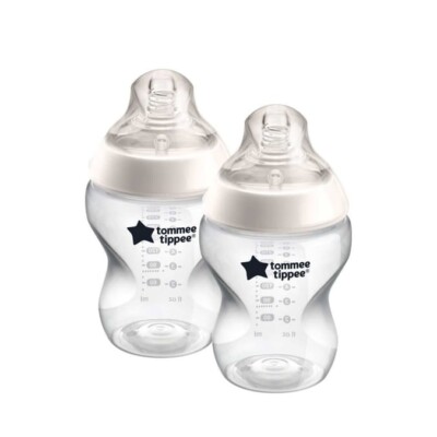 Baby milk bottles -Tommee Tippee Natural Start Silicone Bottle Set