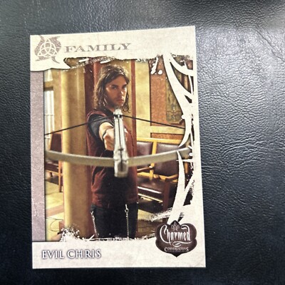 55a Charmed Conversations 2005 #42 Evil Chris Drew Fuller add ship .10 cents