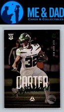 2021 Panini Chronicles #207 Michael Carter Luminance Update Rookies Green