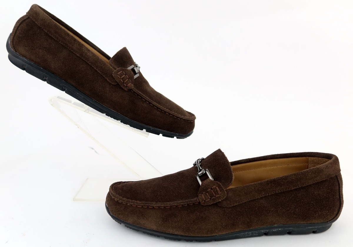 FootJoy Club Casual Suede Loafers Chocolate Sz 10.5 Near  display picture 2
